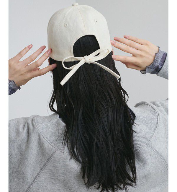 VIS「バックリボンツイルCAP」|キャップ・キャスケット|