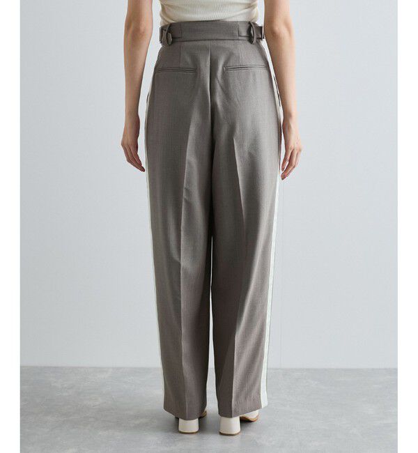 VIS「へリンボーンストレートラインパンツ」|チノ|