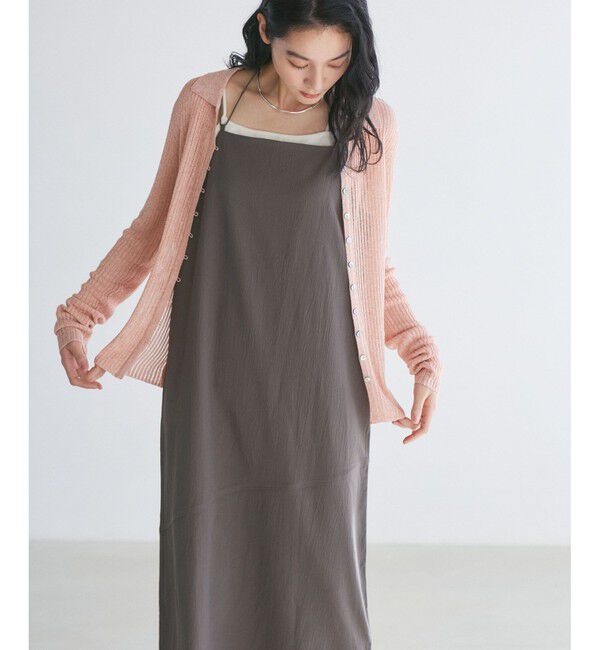 VIS「【WEB限定】【洗える】マルチWAYキャミワンピース」|ワンピース|