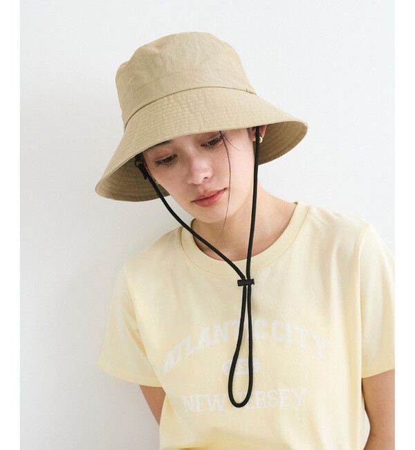 VIS「【遮熱/UVカット】かぶるだけでマイナス14℃！シルバーコーティングハット」|ハット|ベージュ