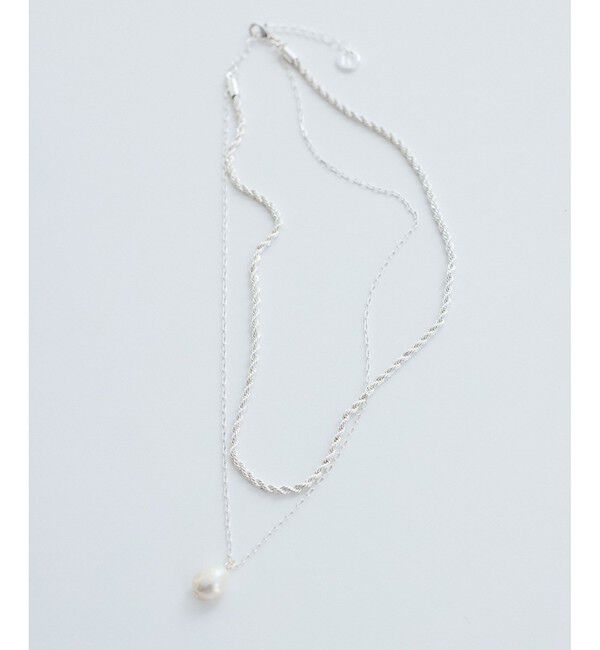 VIS「レイヤード淡水パールネックレス」|ネックレス|