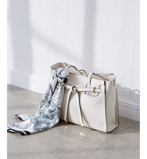 VIS「【A4収納】フラップタイトートバッグ」|トートバッグ|