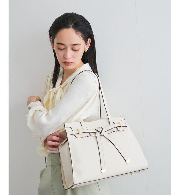 VIS「【A4収納】フラップタイトートバッグ」|トートバッグ|