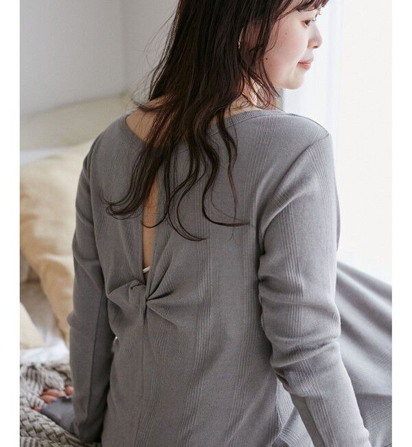 VIS「【Miller】VIS別注モデルバックオープンカットワンピース【洗える】」|ワンピース|