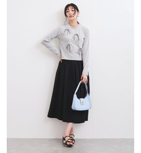 VIS「リボンデザインTシャツ」|Tシャツ・カットソー|