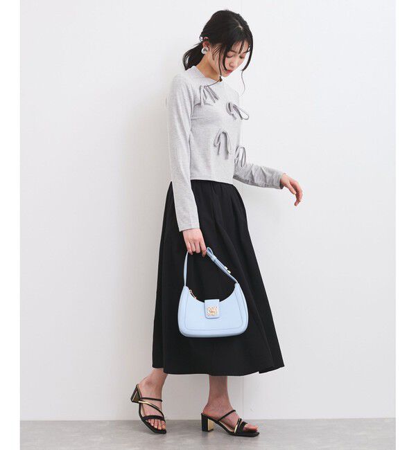 VIS「リボンデザインTシャツ」|Tシャツ・カットソー|