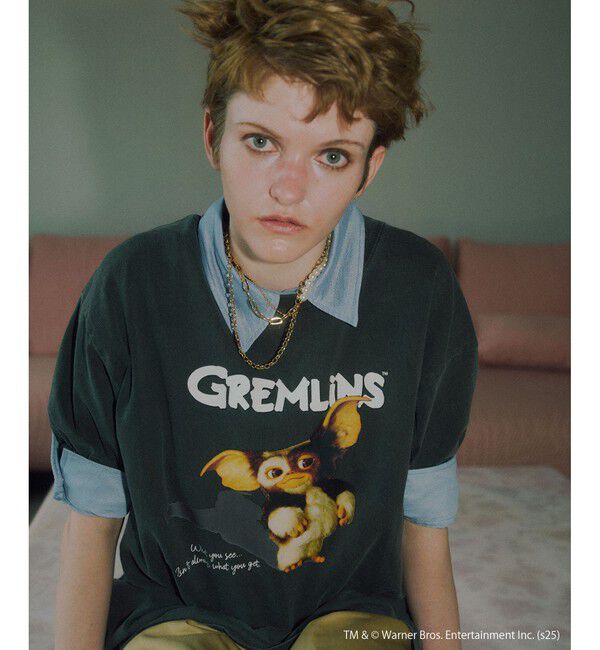 VIS「【グレムリン】VIS別注 ピグメントビッグTシャツ」|Tシャツ・カットソー|