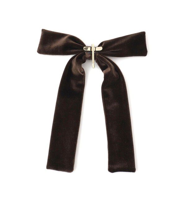 VIS「ベロアリボンヘアカフ」|ヘアバンド|