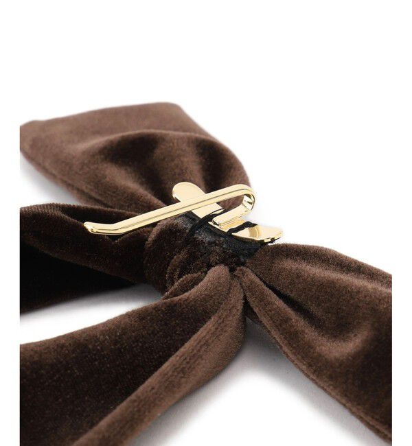 VIS「ベロアリボンヘアカフ」|ヘアバンド|