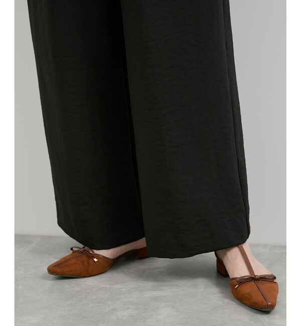 VIS「エアタン加工リラックスロンパース」|オールインワン|