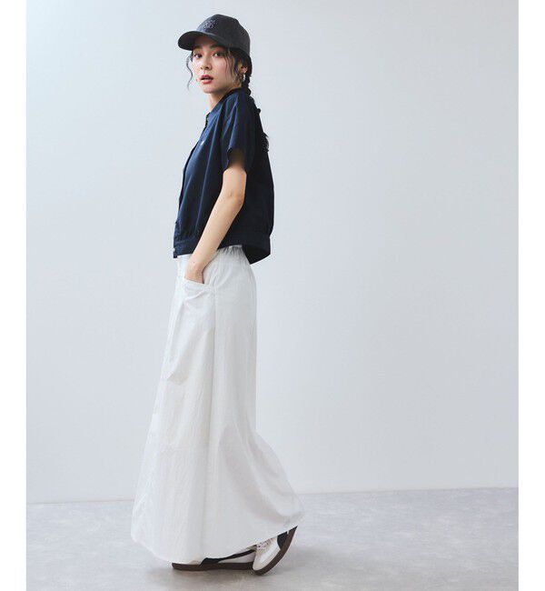 VIS「刺繍ロゴハーフスリーブシャツ」|シャツ・ブラウス|