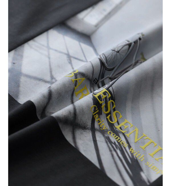 VIS「フォト＆ロゴアソートロングスリーブTシャツ」|Tシャツ・カットソー|