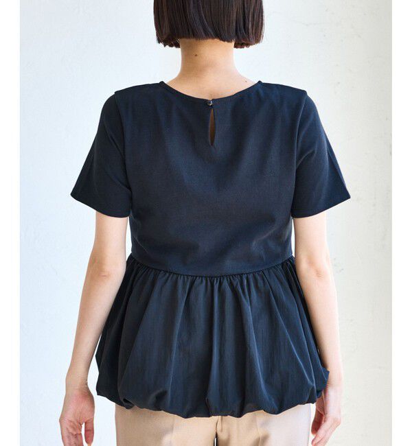 VIS「ペプラムバルーンプルオーバー」|Tシャツ・カットソー|