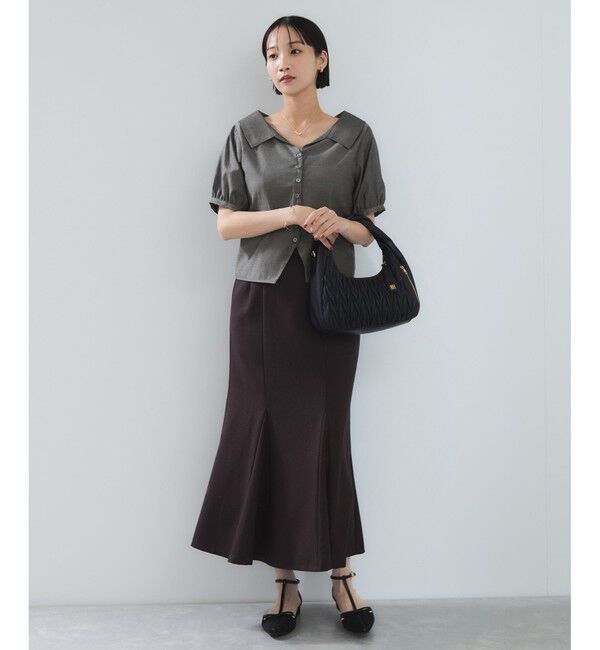 VIS「ビックカラーシャツブラウス」|シャツ・ブラウス|