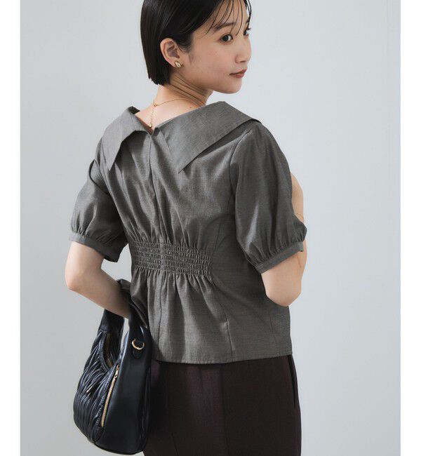 VIS「ビックカラーシャツブラウス」|シャツ・ブラウス|