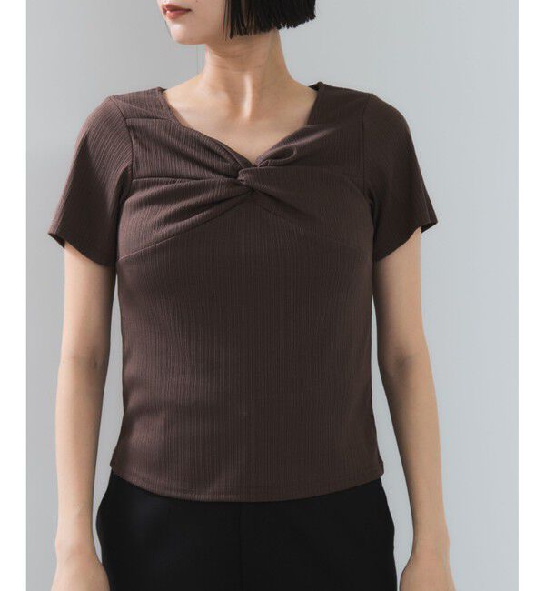 VIS「ツイストテレコカットソー」|Tシャツ・カットソー|