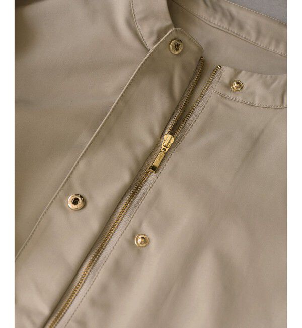 VIS「【WEB限定】バルーンスリーブペプラムブルゾン」|ブルゾン・スタジャン|