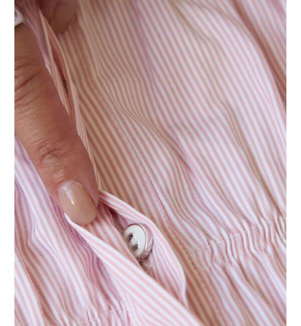 VIS「シャーリングデザインシャツ」|シャツ・ブラウス|