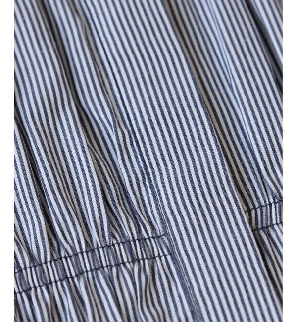 VIS「シャーリングデザインシャツ」|シャツ・ブラウス|