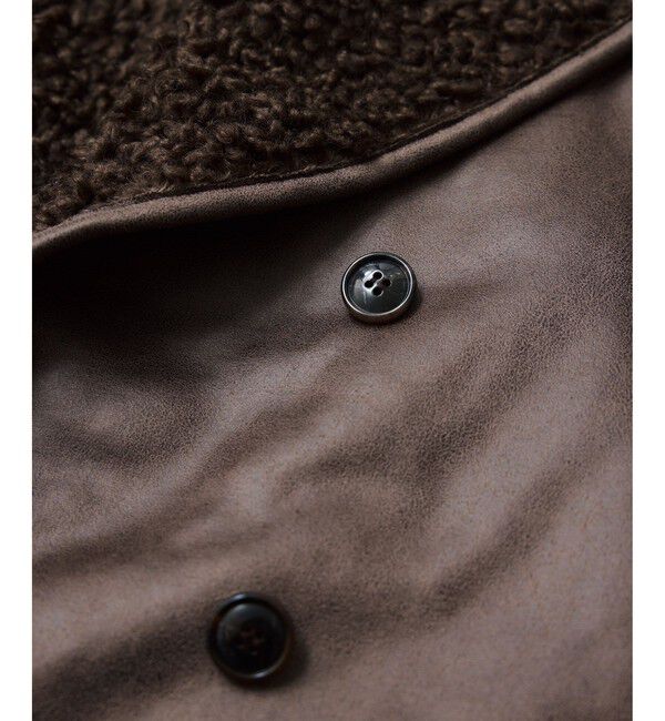 VIS「フェイクムートンジャケット」|ブルゾン・スタジャン|