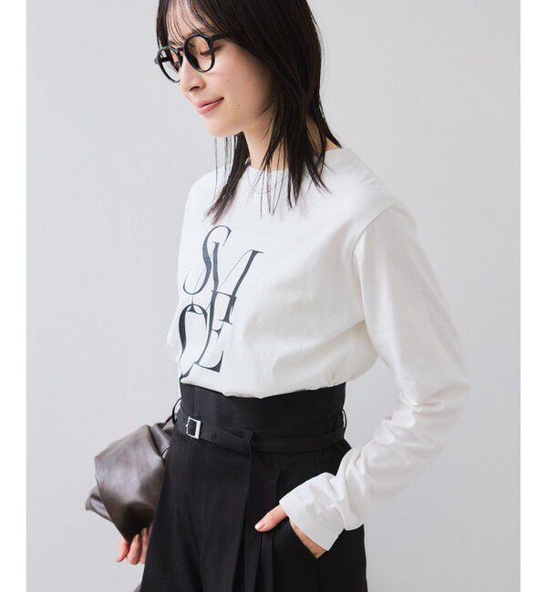 VIS「フォト＆ロゴアソートロングスリーブTシャツ」|Tシャツ・カットソー|
