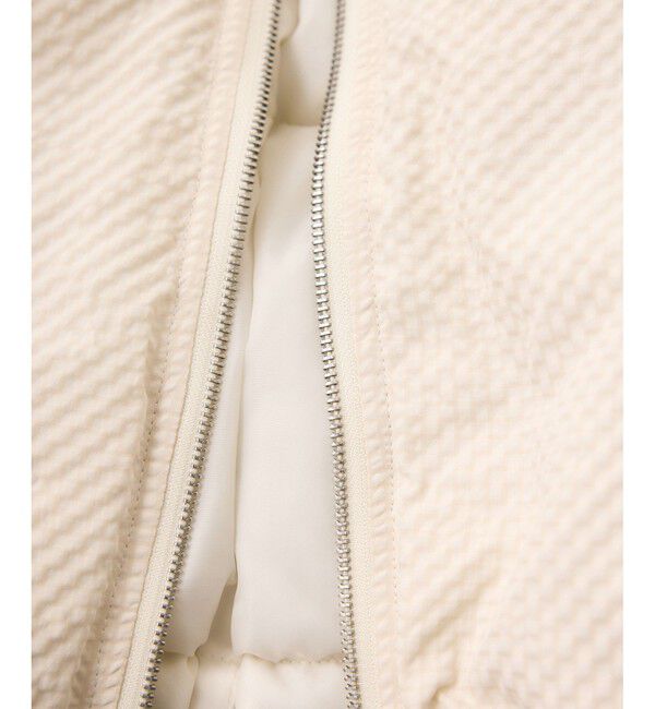 VIS「【WEB限定】軽くてあたたかいパディングショートボリューム中綿ブルゾン」|ブルゾン・スタジャン|