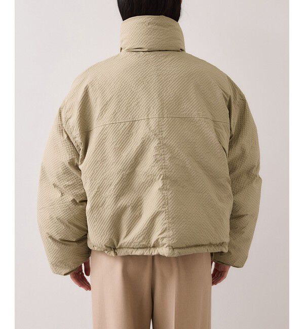 VIS「【WEB限定】軽くてあたたかいパディングショートボリューム中綿ブルゾン」|ブルゾン・スタジャン|