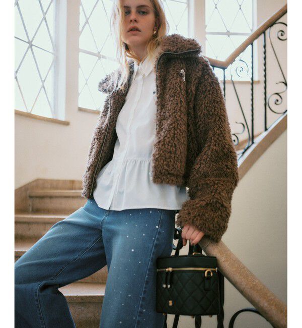 VIS「【POLO BCS】VIS別注ペプラムデザインシャツ」|シャツ・ブラウス|