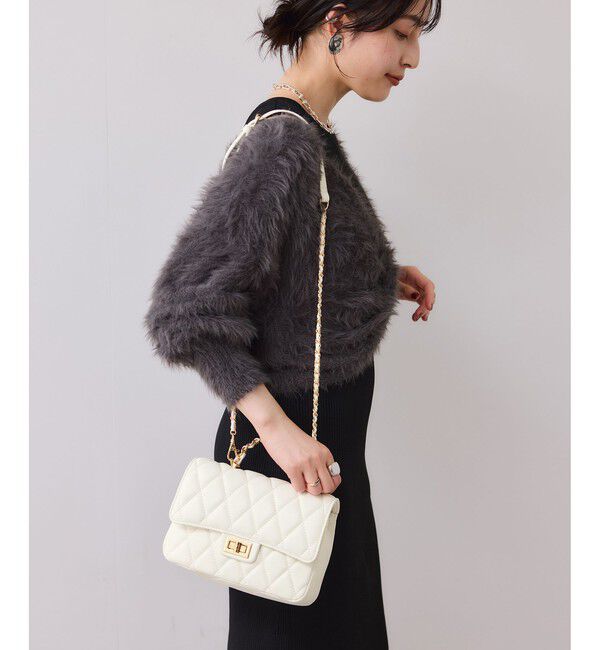 VIS「チェーンハンドルキルティングショルダーバッグ/2WAY・一部WEB限定カラー」|ショルダー・メッセンジャー|