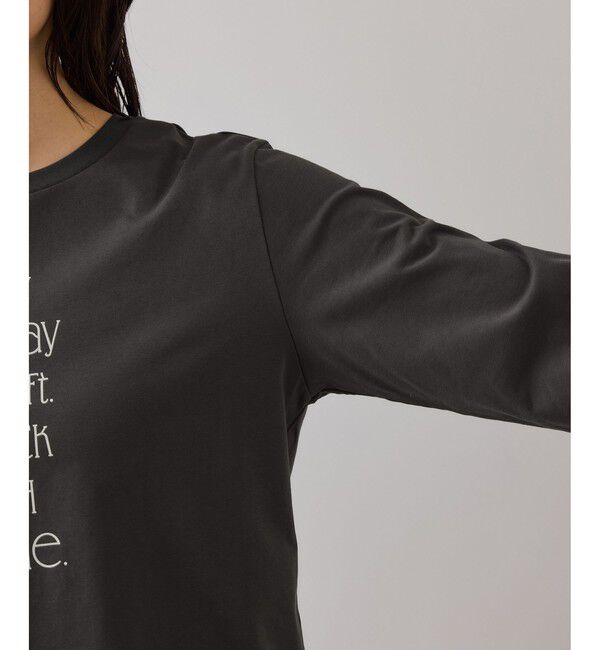 VIS「ロゴ＆フォトアソートプリントロンT」|Tシャツ・カットソー|