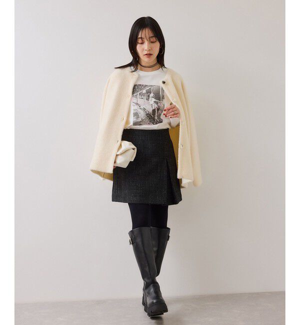 VIS「ロゴ＆フォトアソートプリントロンT」|Tシャツ・カットソー|