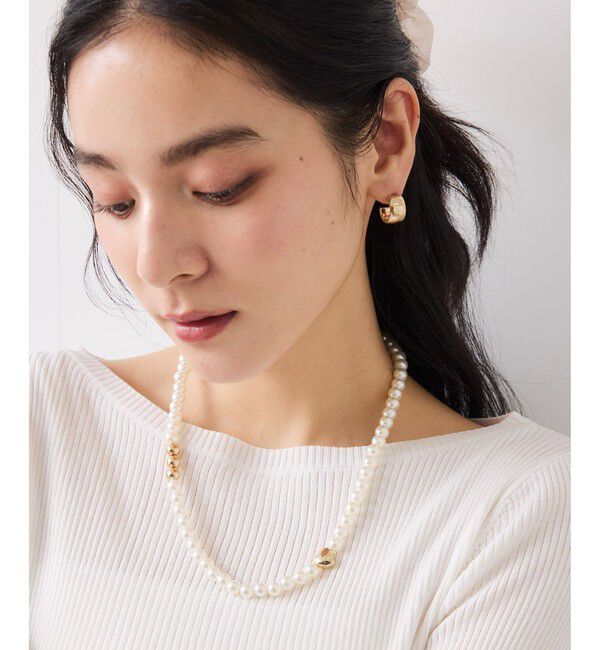 VIS「2WAYロングパールネックレス」|ネックレス|