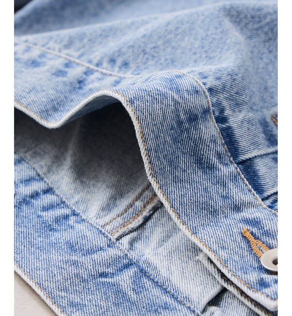 VIS「ボリュームスリーブデニムジャケット/Gジャン」|デニムジャケット|