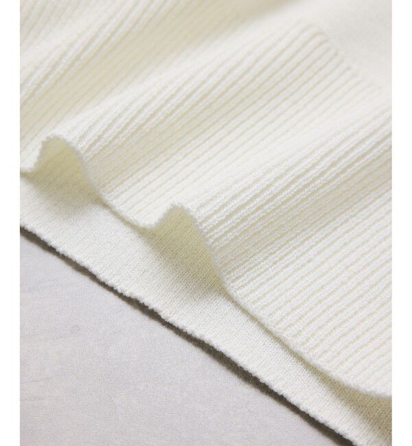 VIS「レースカラーニットプルオーバー/イージーケア」|ニット・セーター|