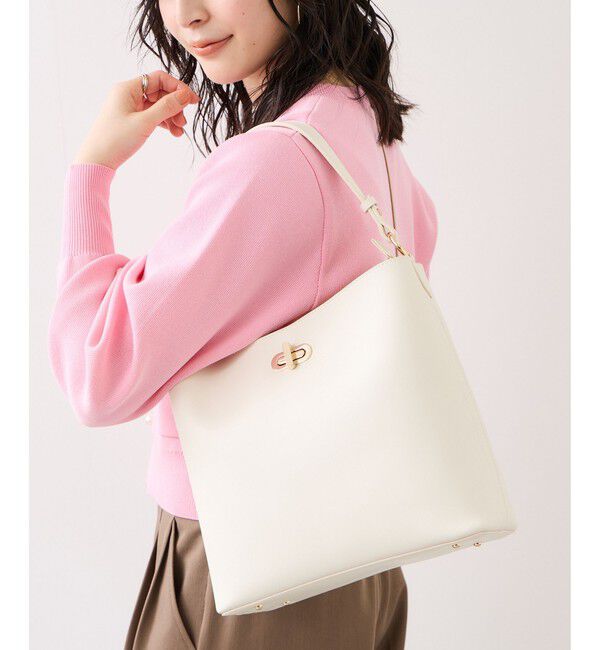 VIS「楕円ひねり3層ショルダーバッグ/2WAY」|ショルダー・メッセンジャー|