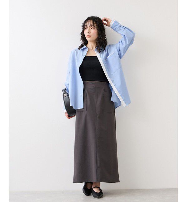 VIS「ウエストリボンシャツ/イージーケア・WEB限定カラー」|シャツ・ブラウス|