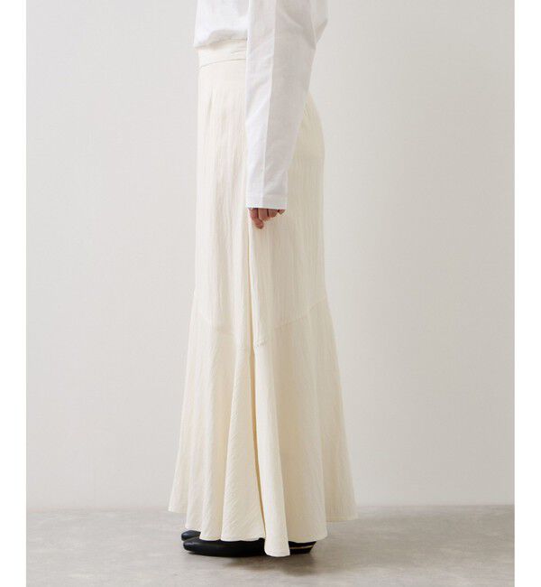 VIS「サテンツイルマーメイドスカート」|スカート|