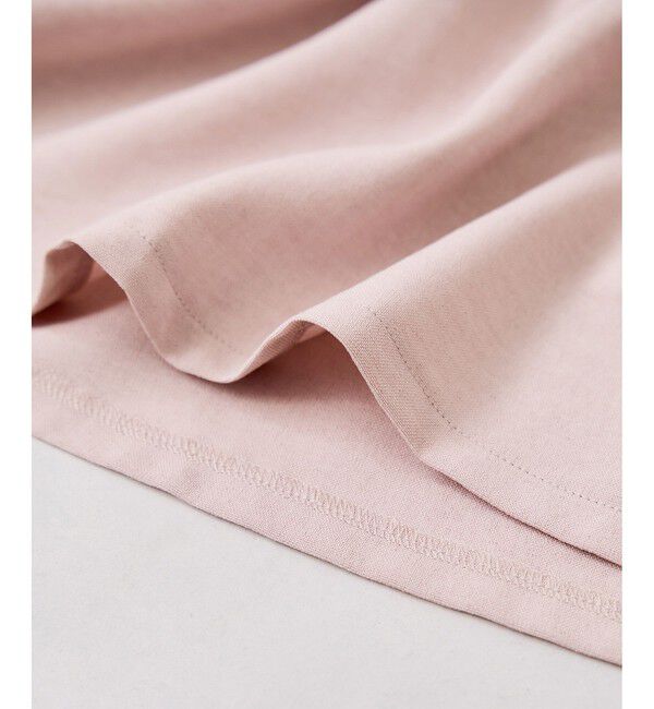 VIS「【WEB限定】美easyリネンライクシャーリングビスチェドッキングトップス/イージーケア・接触冷感」|Tシャツ・カットソー|