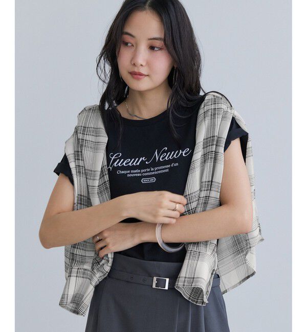 VIS「チェック＆シアーオーバーシャツ」|シャツ・ブラウス|