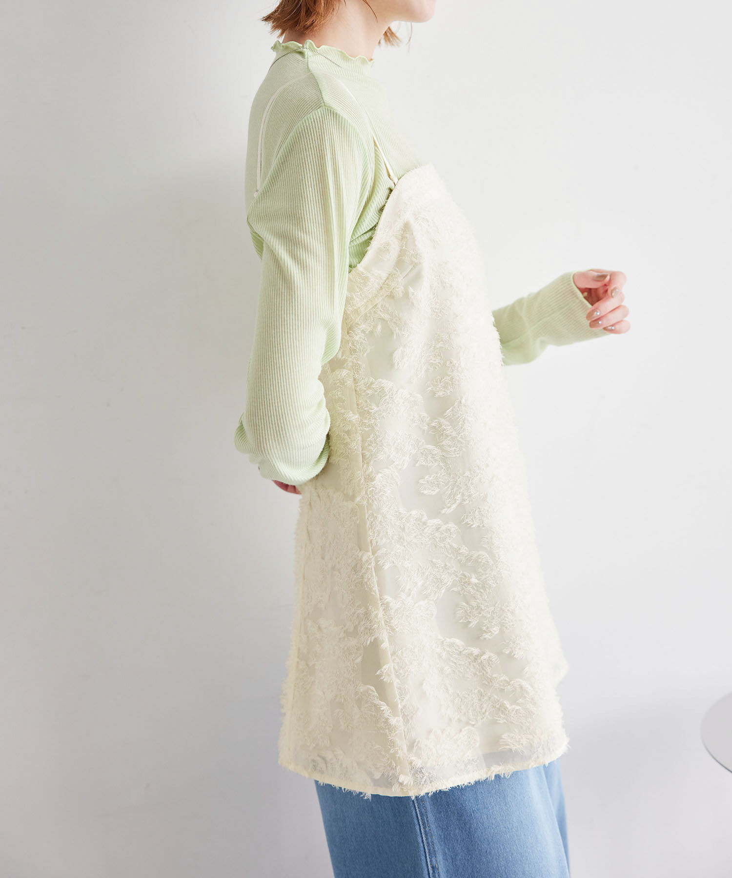 Rope&rsquo;Picnic「フリンジキャミビスチェ」|キャミソール|