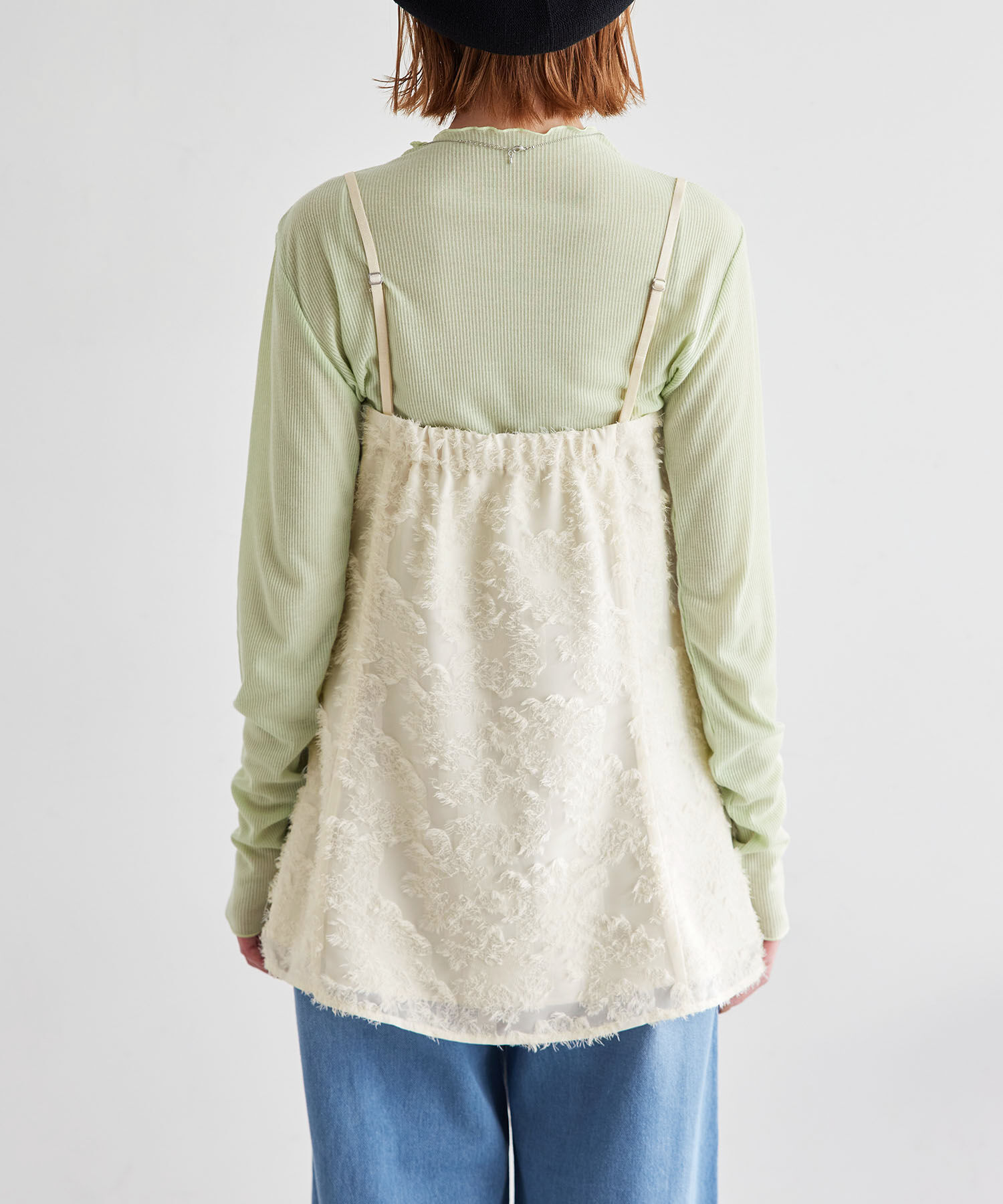 Rope&rsquo;Picnic「フリンジキャミビスチェ」|キャミソール|