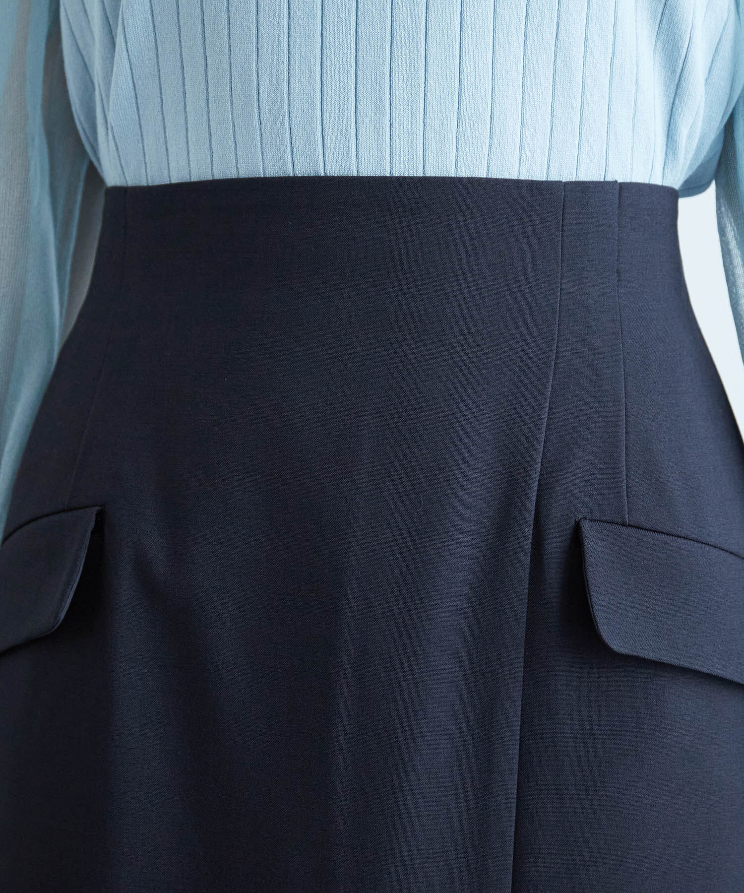 Rope&rsquo;Picnic「フロントデザインスカート」|スカート|