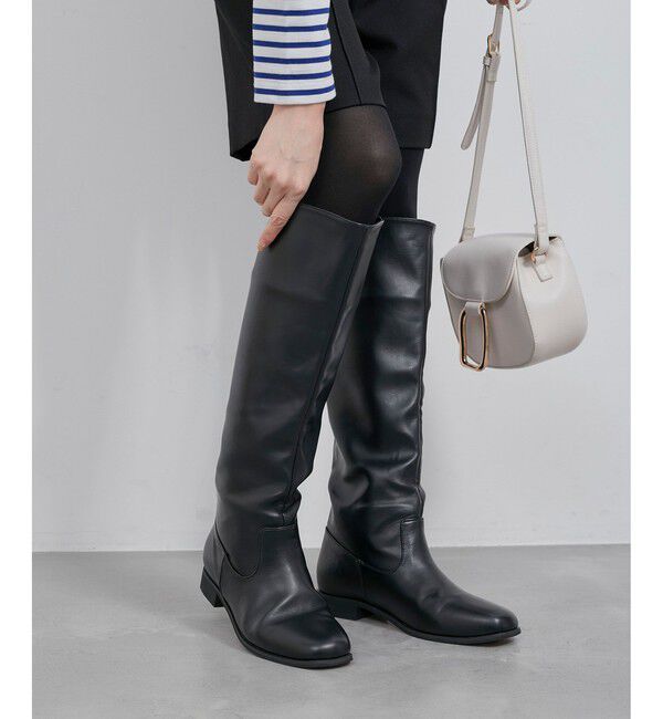 ROPE PICNIC PASSAGE「バックスリットロングブーツ」|ロングブーツ|