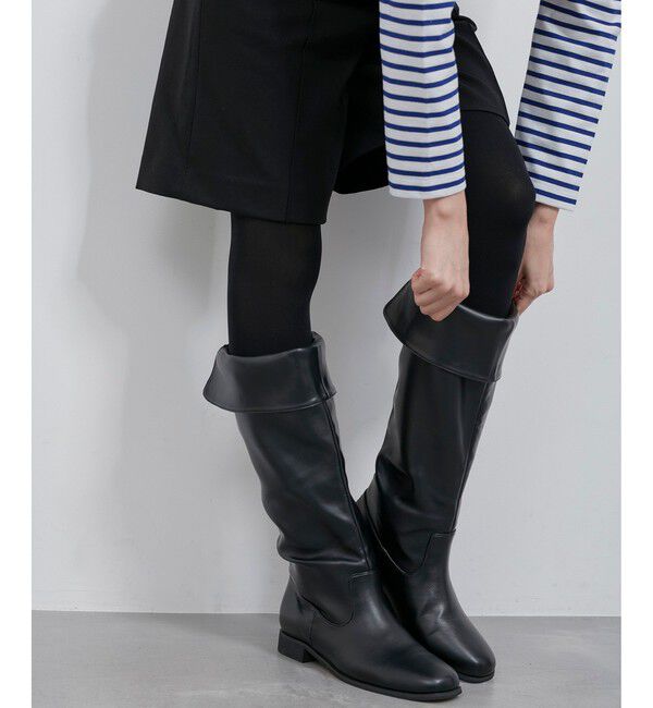 ROPE PICNIC PASSAGE「バックスリットロングブーツ」|ロングブーツ|