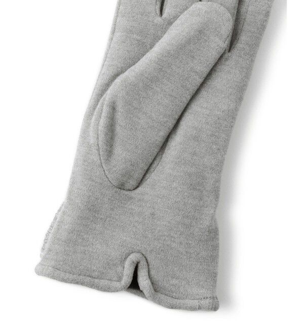 ROPE PICNIC PASSAGE「ラメコールリボン裏ボアグローブ」|手袋|