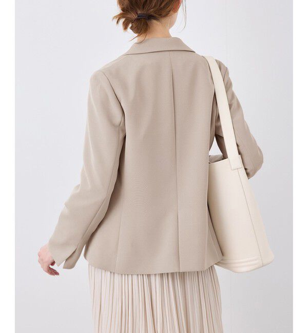 Rope&rsquo;Picnic「360&deg;ウルトラストレッチ テーラードジャケット/ UVカット・花粉ガード・セットアップ対応」|テーラードジャケット|