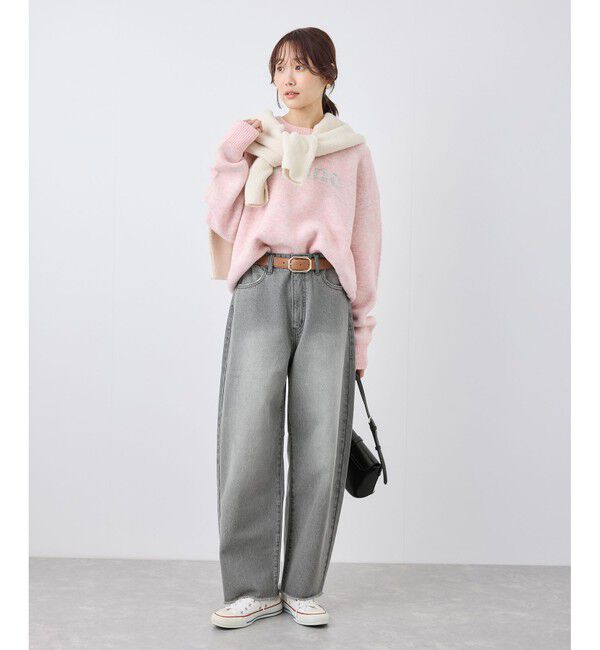 Rope&rsquo;Picnic「【emur/エミュール】カービーデニムパンツ」|デニム|