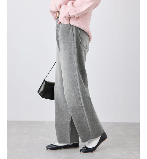 Rope&rsquo;Picnic「【emur/エミュール】カービーデニムパンツ」|デニム|