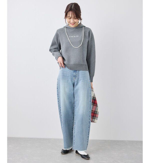 Rope&rsquo;Picnic「【emur/エミュール】カービーデニムパンツ」|デニム|