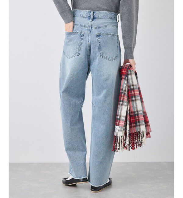 Rope&rsquo;Picnic「【emur/エミュール】カービーデニムパンツ」|デニム|